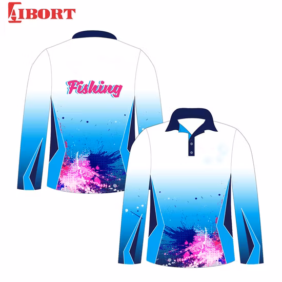Aibort 2020 Vêtements de pêche sublimés/Vêtements de pêche personnalisés/Vêtements de pêche (J