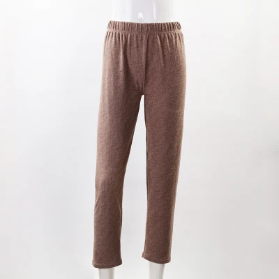 Pantalon de pyjama confortable personnalisé solide, bas de sommeil de nuit à la maison, pantalon de salon ample et décontracté, pantalon Modal pour hommes